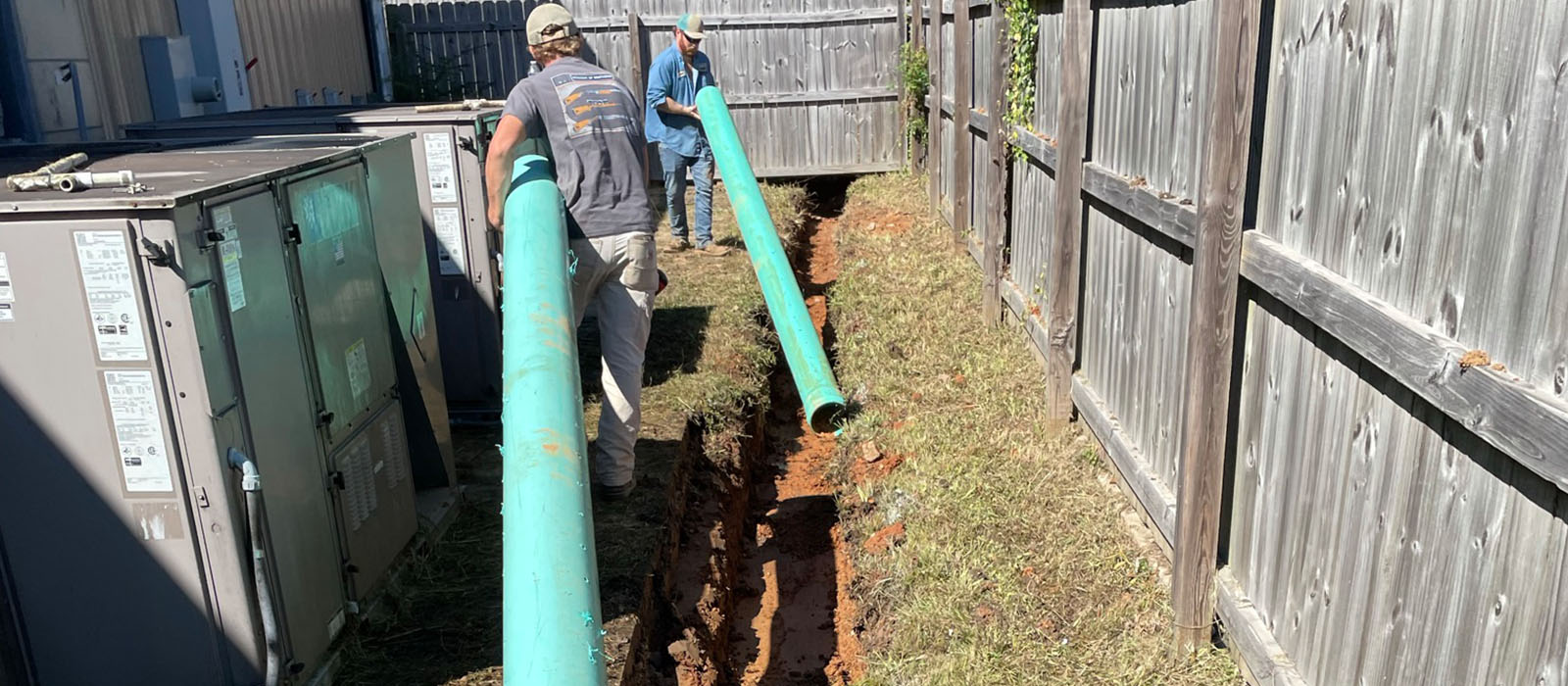 Installing a French Drain System