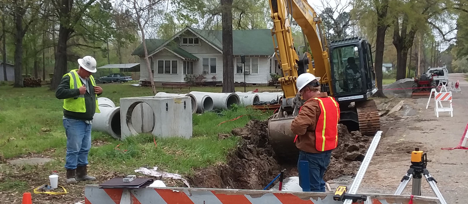 Replacing storm drain for the City of Fordyce