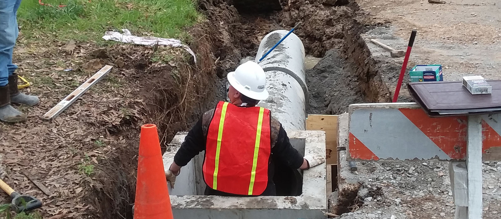 Replacing storm drain for the City of Fordyce